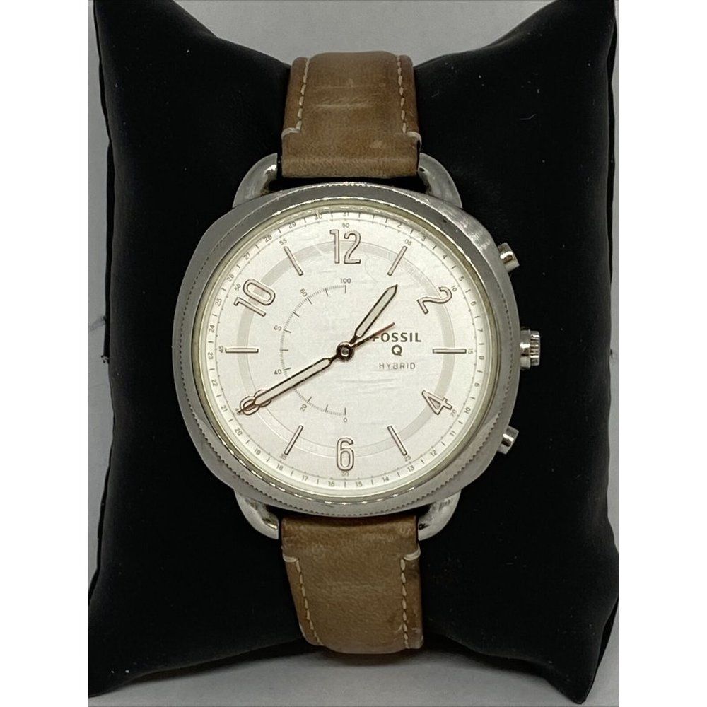 Fossil FTW1200 Women's Sand Leather Silver Analog